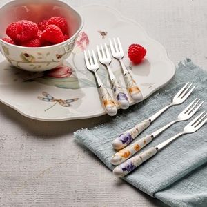 Lenox Butterfly Meadow Cocktail Forks  Set of 6